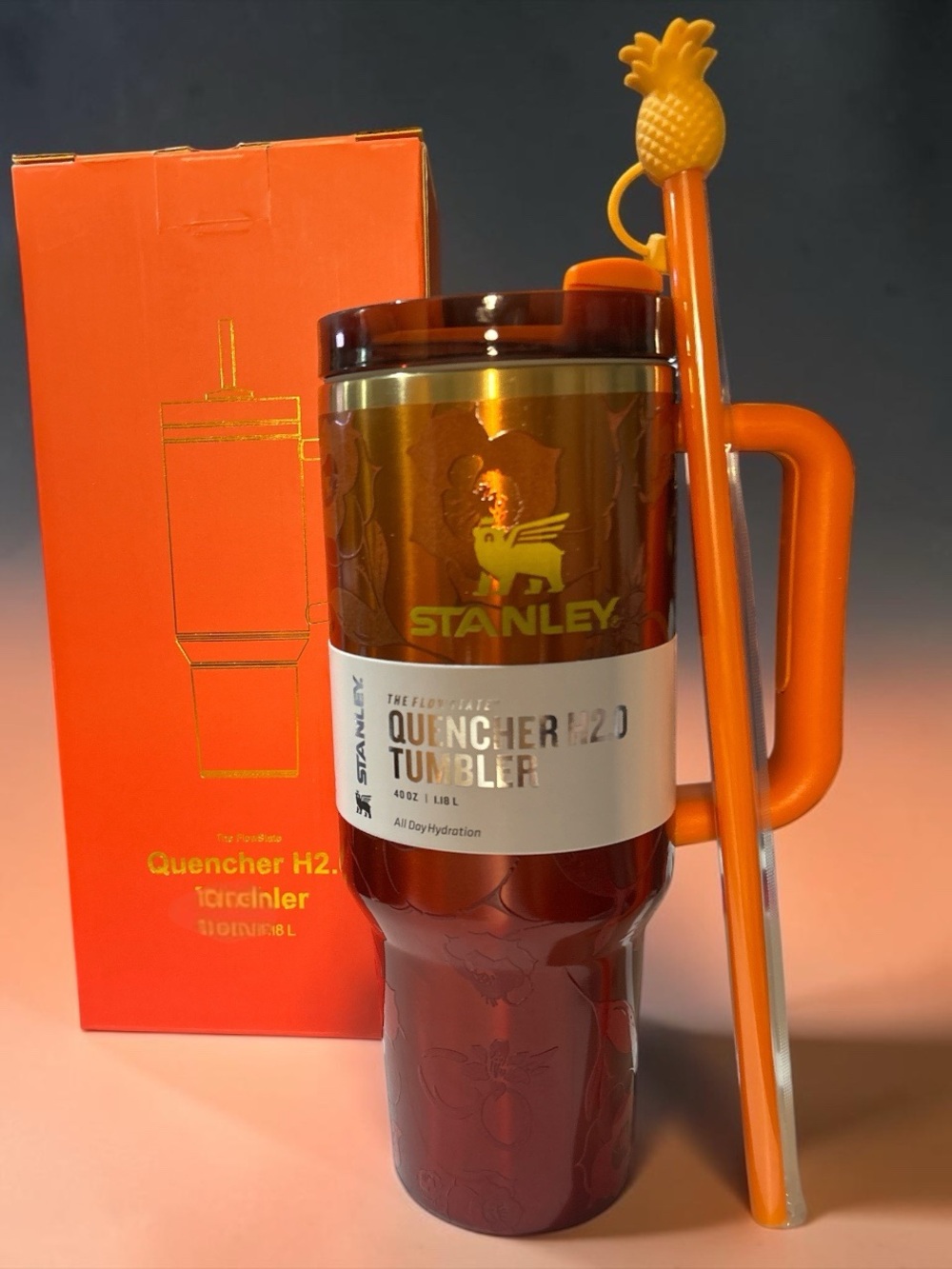 NIB The Stanley x Karol G Quencher® H2.0 FlowState™ Tumbler | 40 OZ